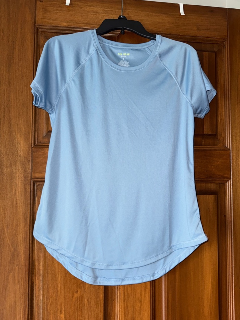 tek gear Baby Blue Women's Short Sleeve Active Tee